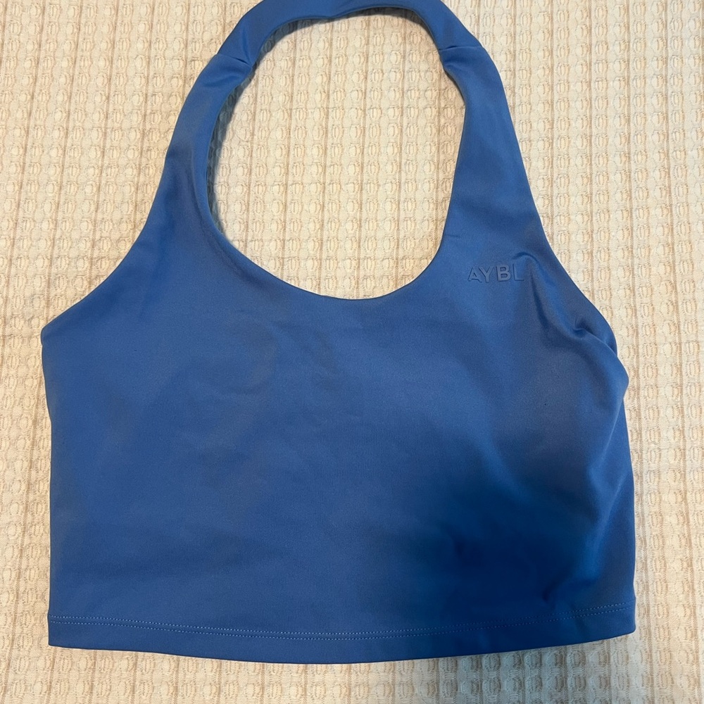 AYBL Perforated Blue Sports Bra